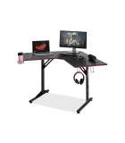 Gaming desk Mads-C Black-Carbon-Redline order